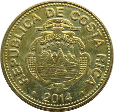 costa rica currency coins